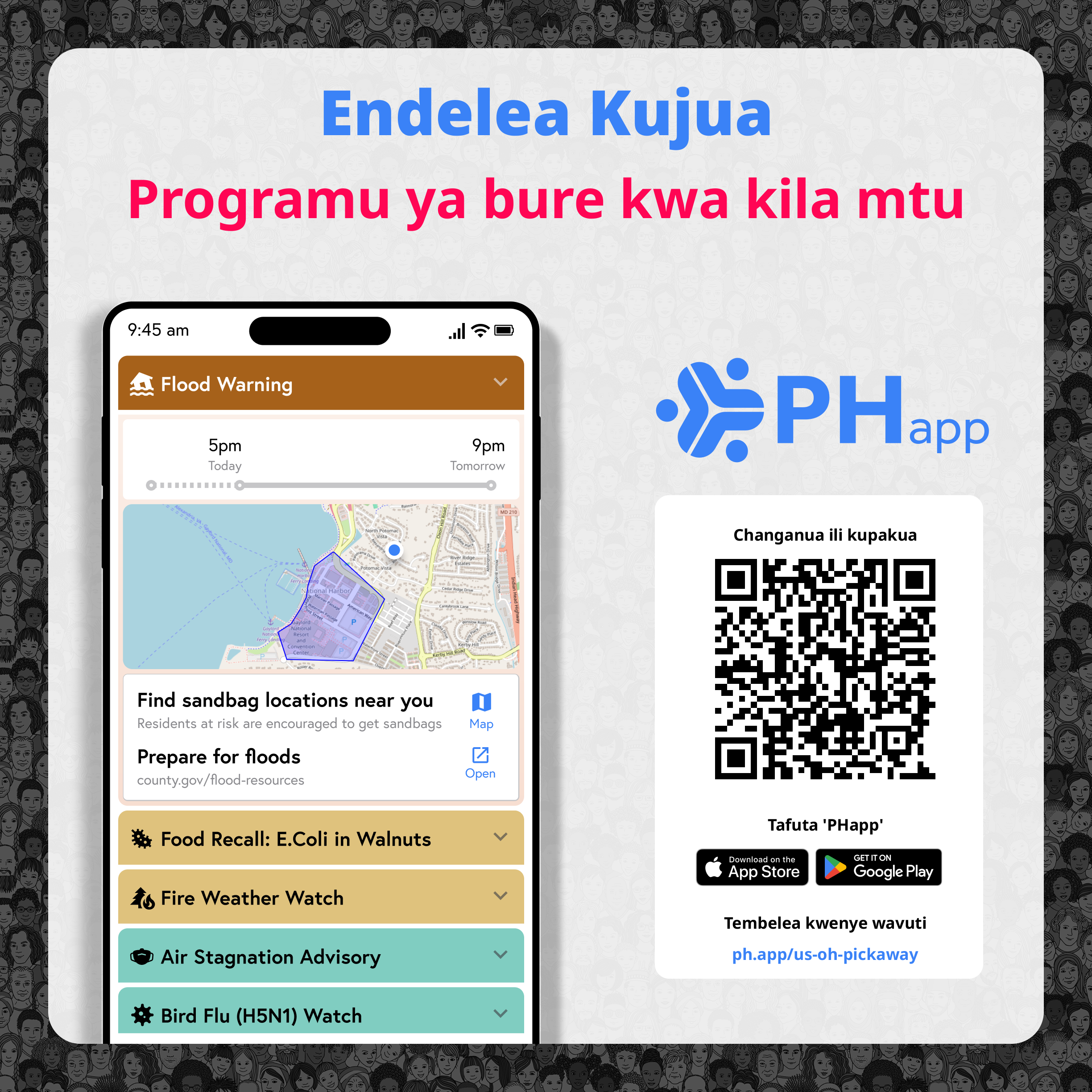 Social media image for Pickaway County (Swahili)