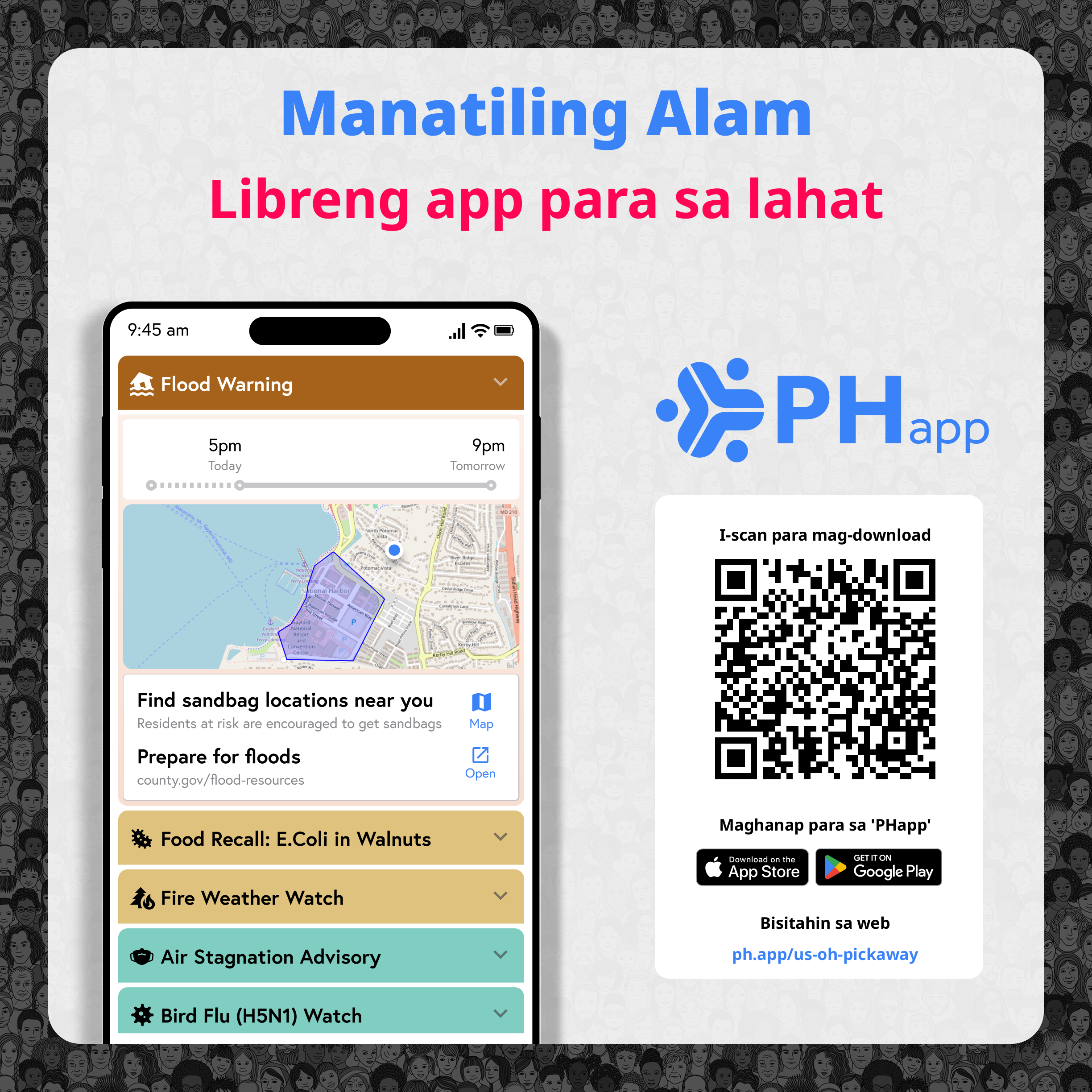 Social media image for Pickaway County (Tagalog)