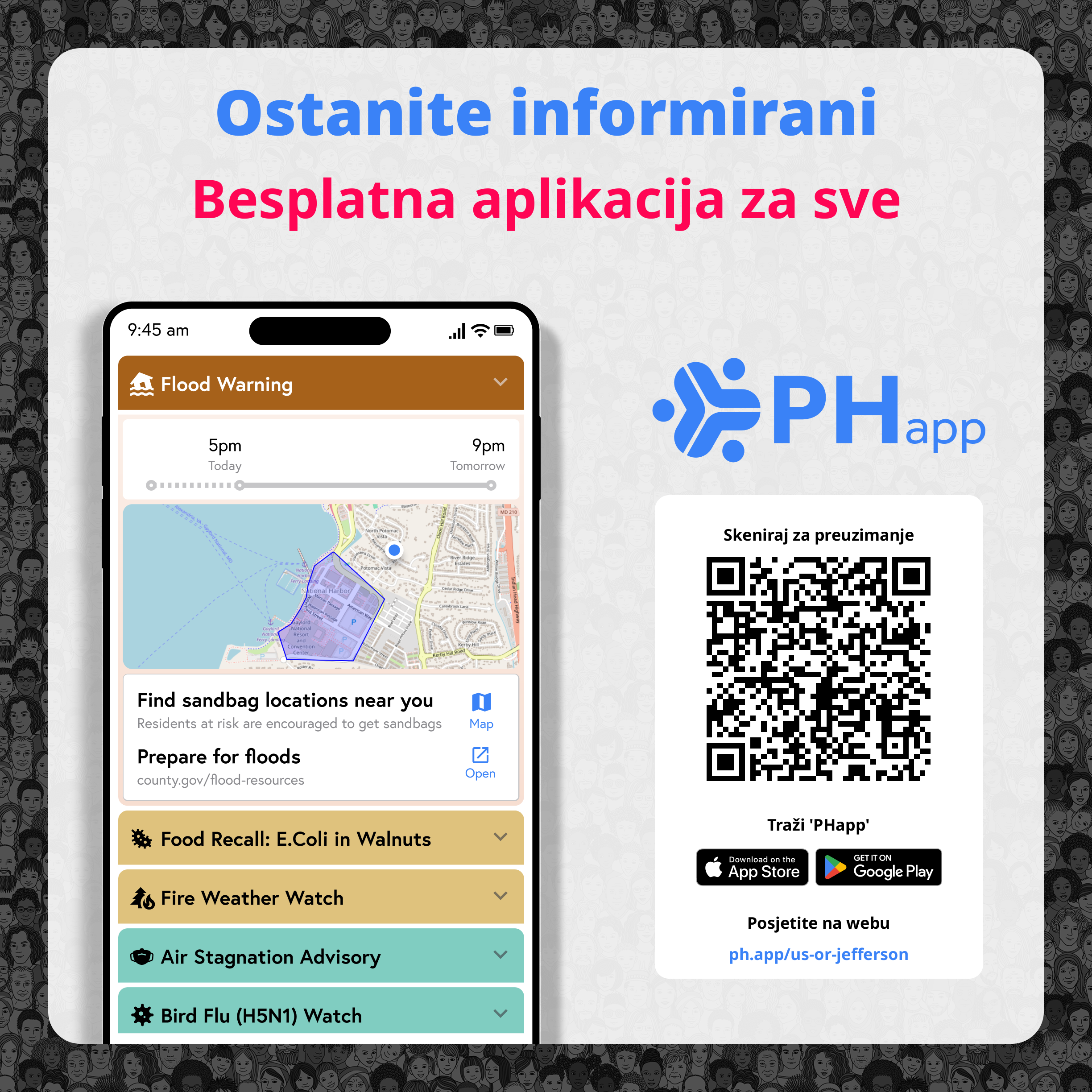 Social media image for Jefferson County (Croatian)
