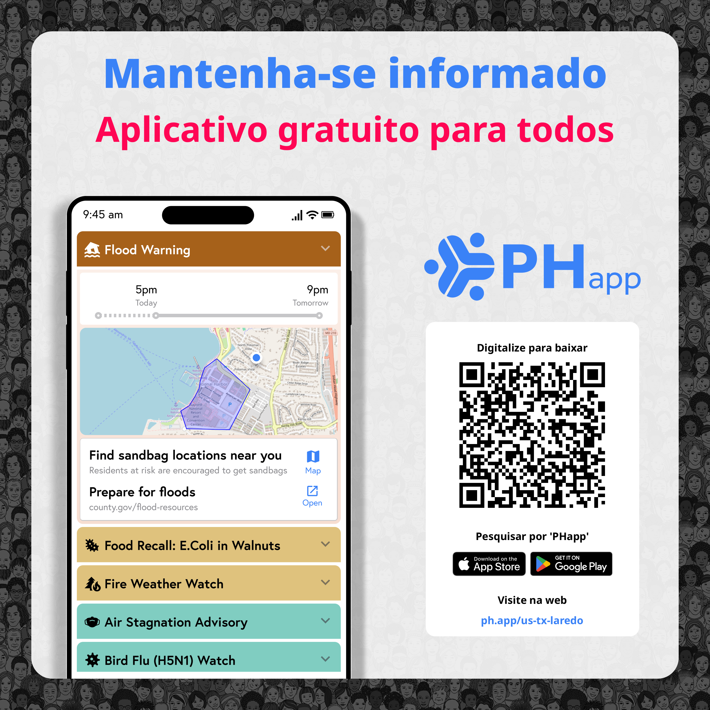 Social media image for City of Laredo (Portuguese)