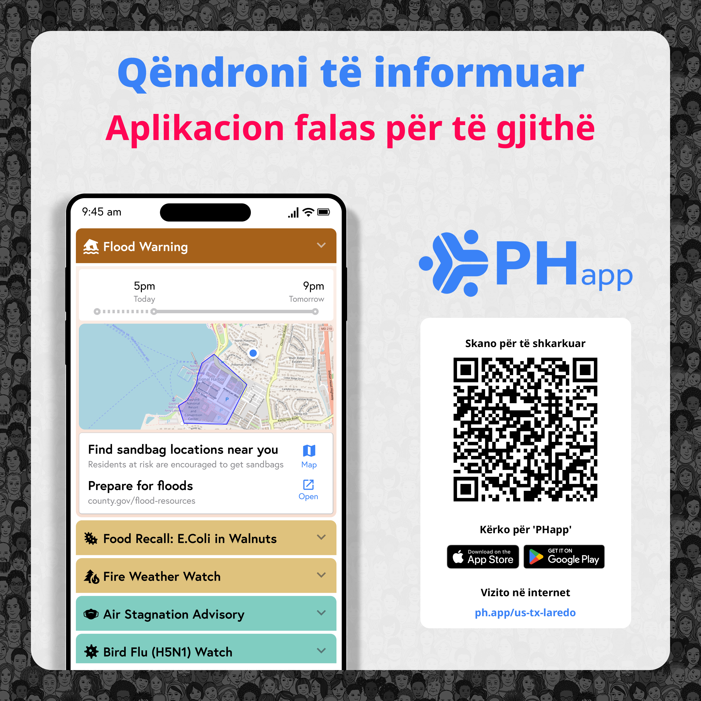 Social media image for City of Laredo (Albanian)