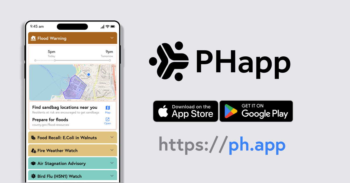PHapp is now available, as an app and website!